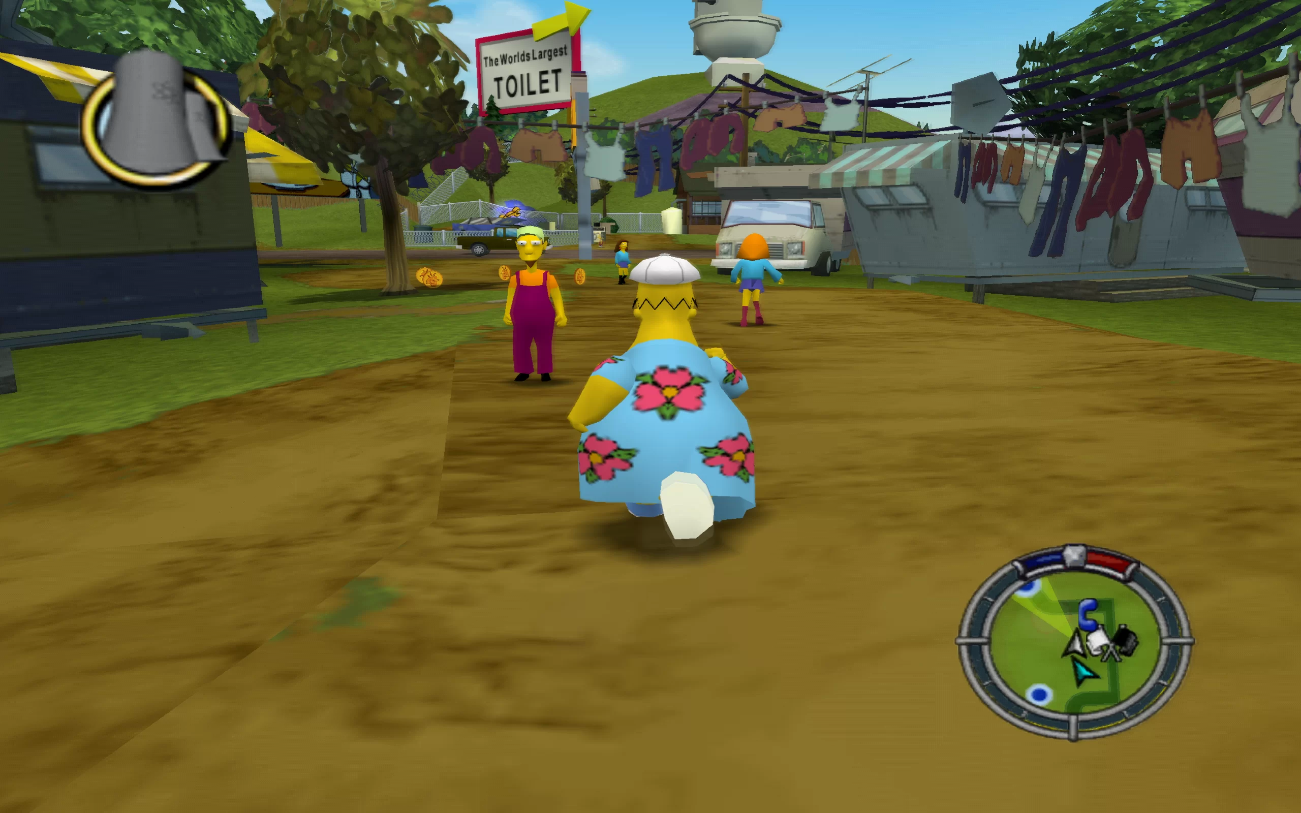 The Simpsons: Hit & Run — скриншот 4