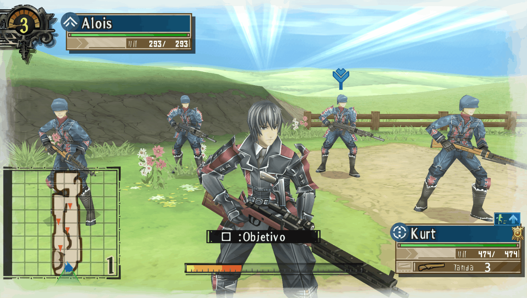 Valkyria Chronicles 3: Extra Edition — скриншот 1