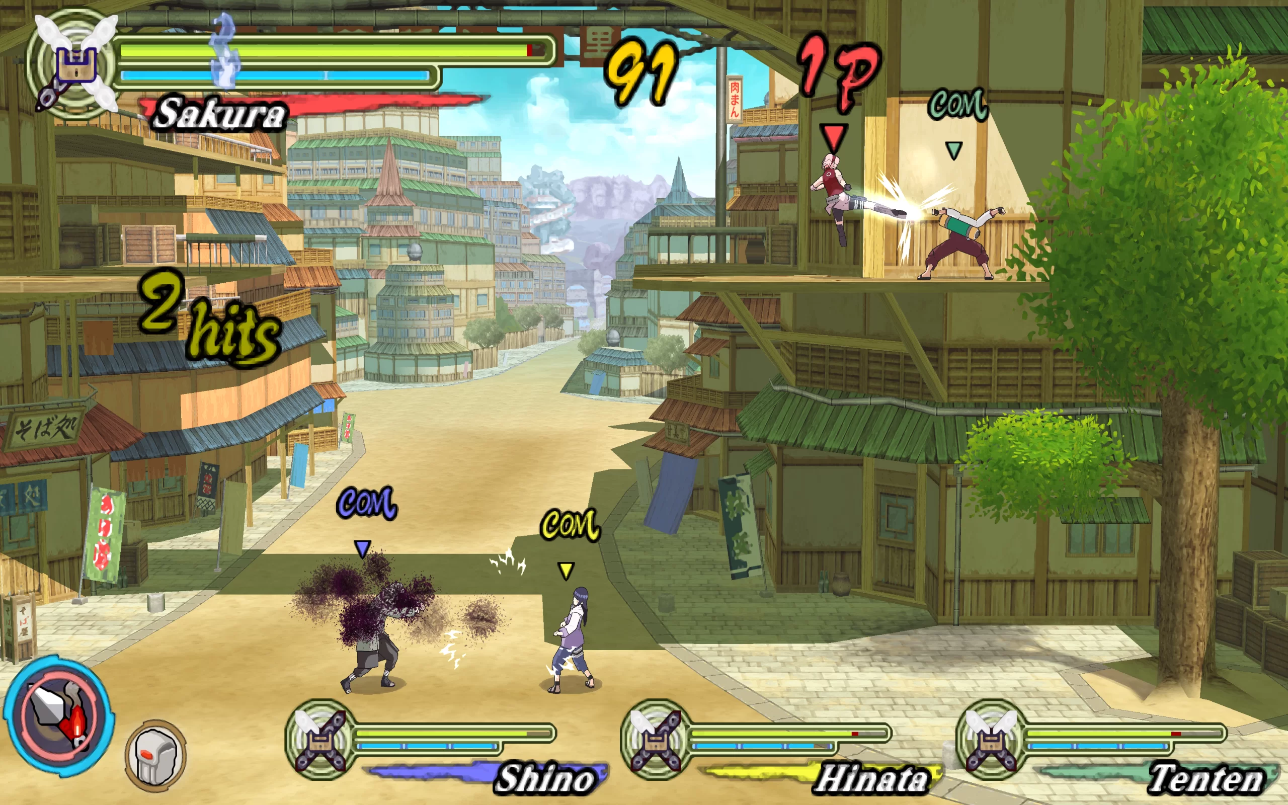 Naruto Shippuden: Ultimate Ninja Heroes 3 — скриншот 4