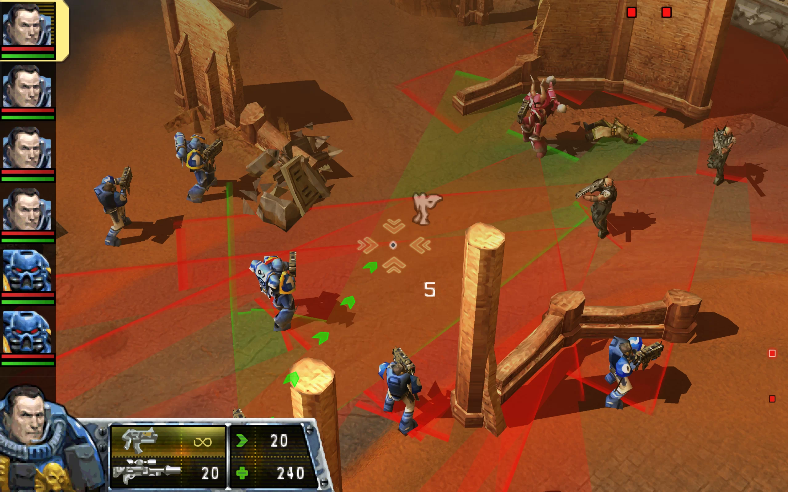 Warhammer 40,000: Squad Command — скриншот 3