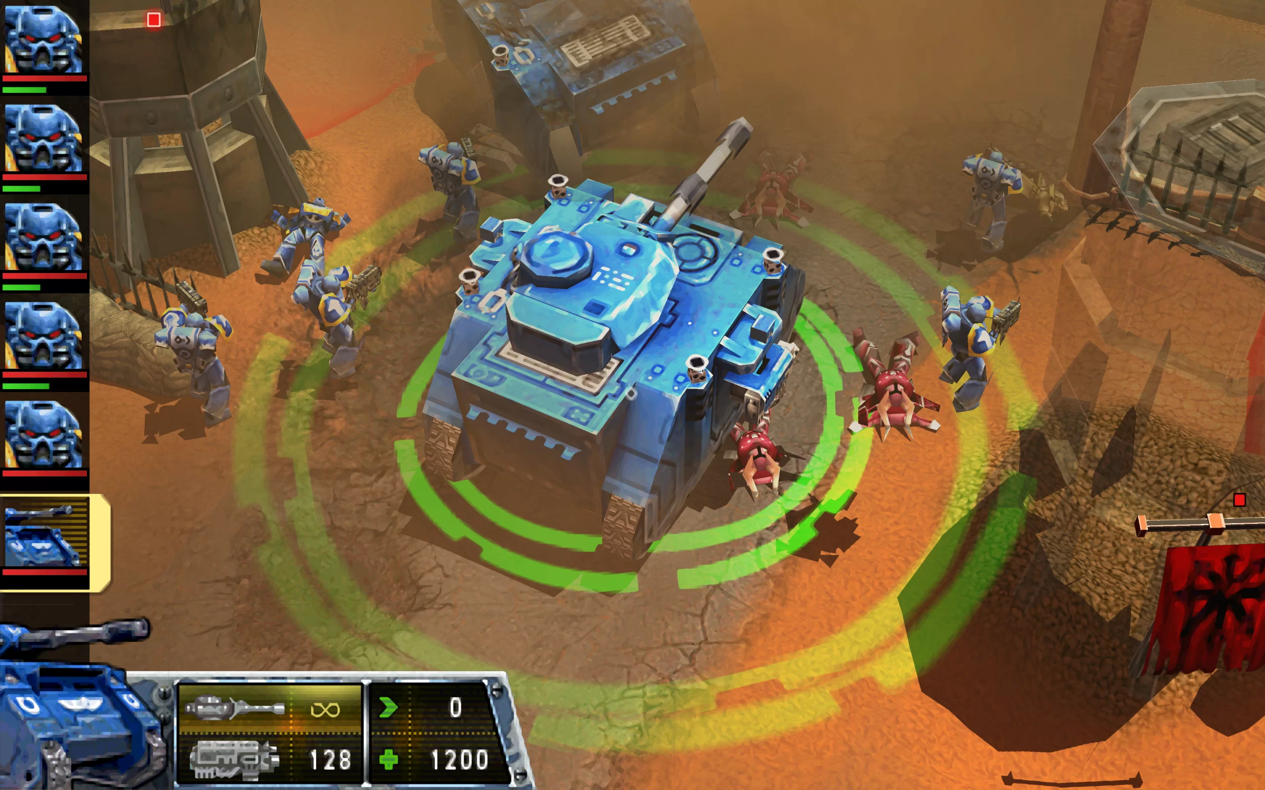 Warhammer 40,000: Squad Command — скриншот 1