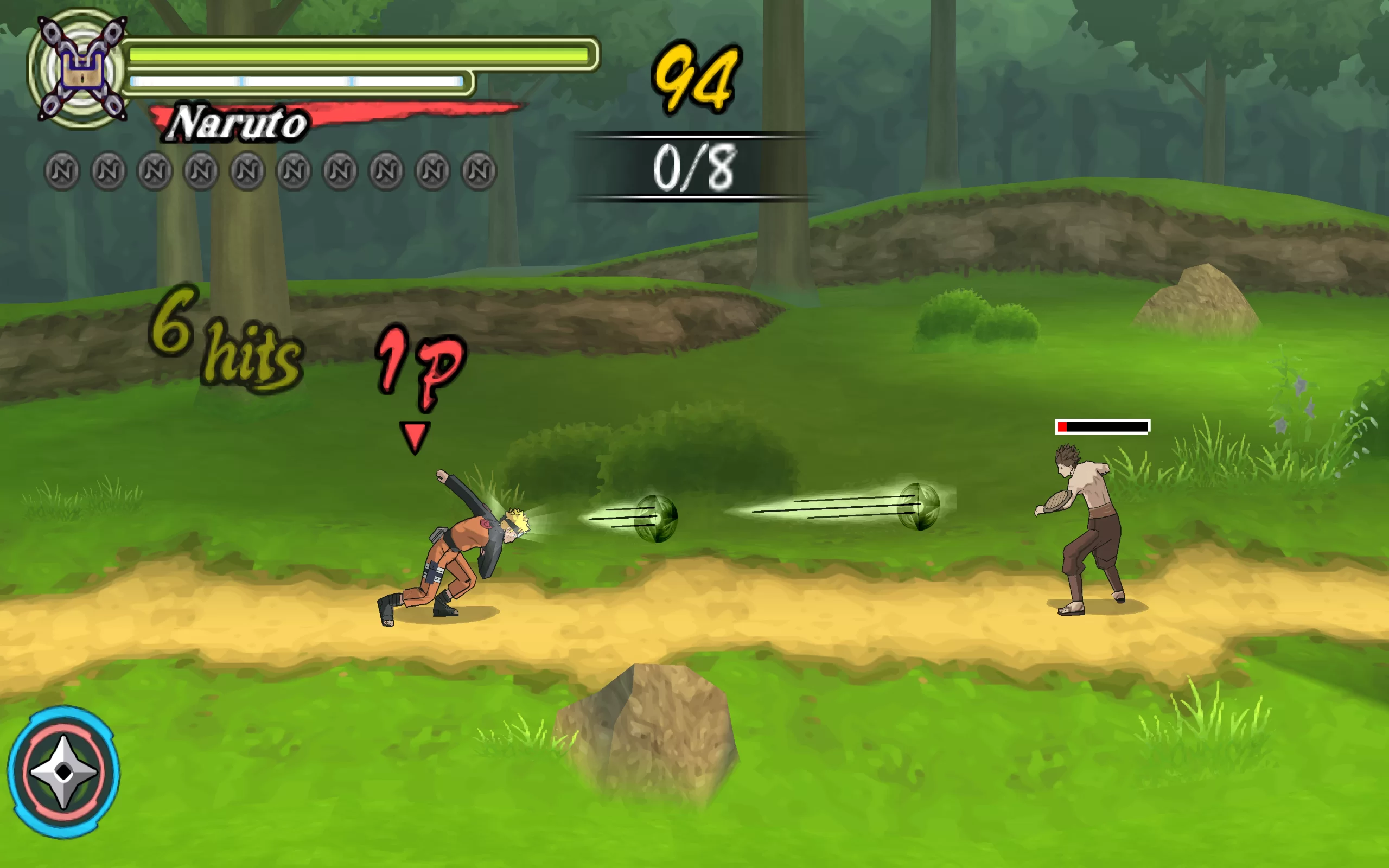 Naruto Shippuden: Ultimate Ninja Heroes 3 — скриншот 2