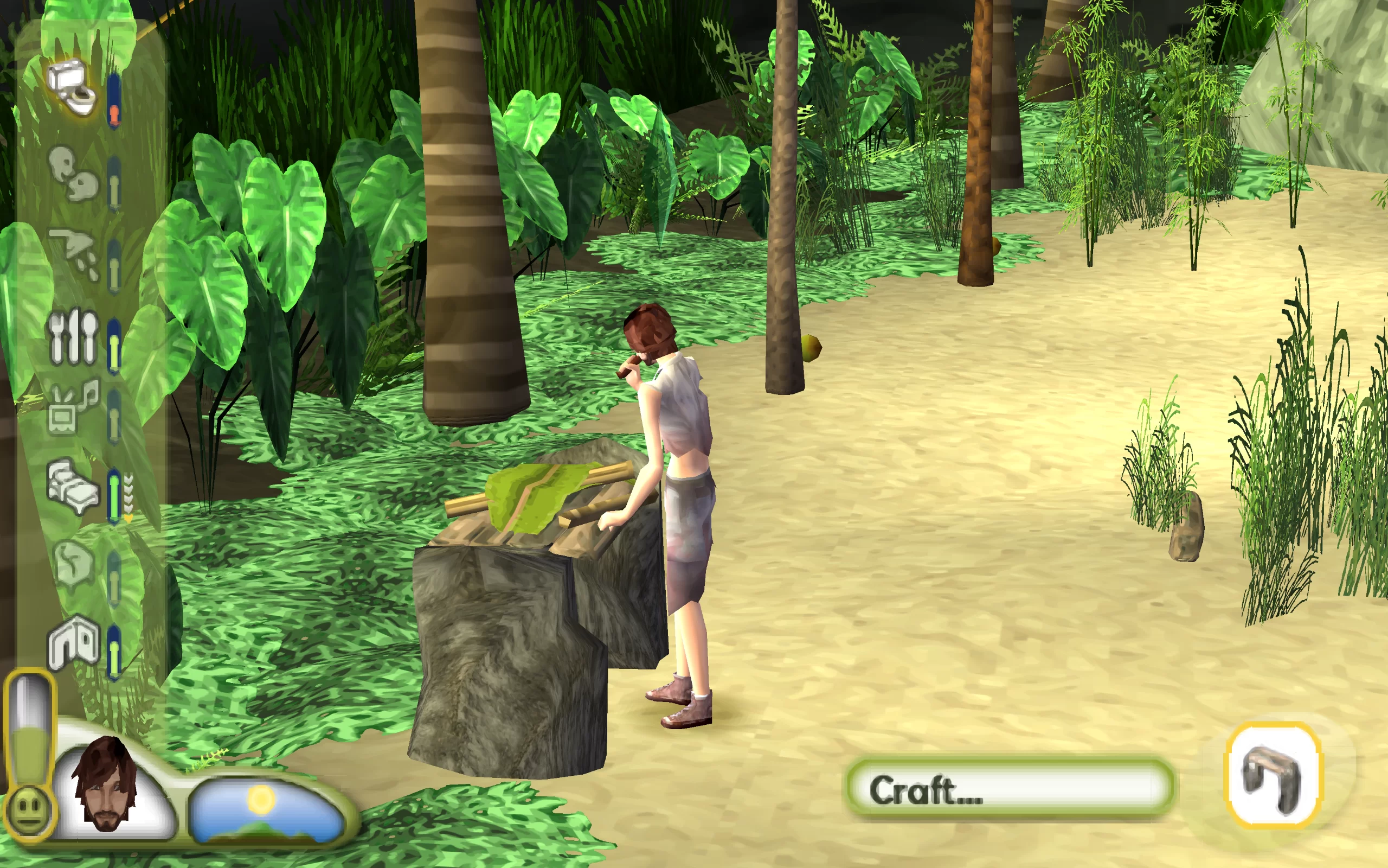 The Sims 2: Castaway — скриншот 1