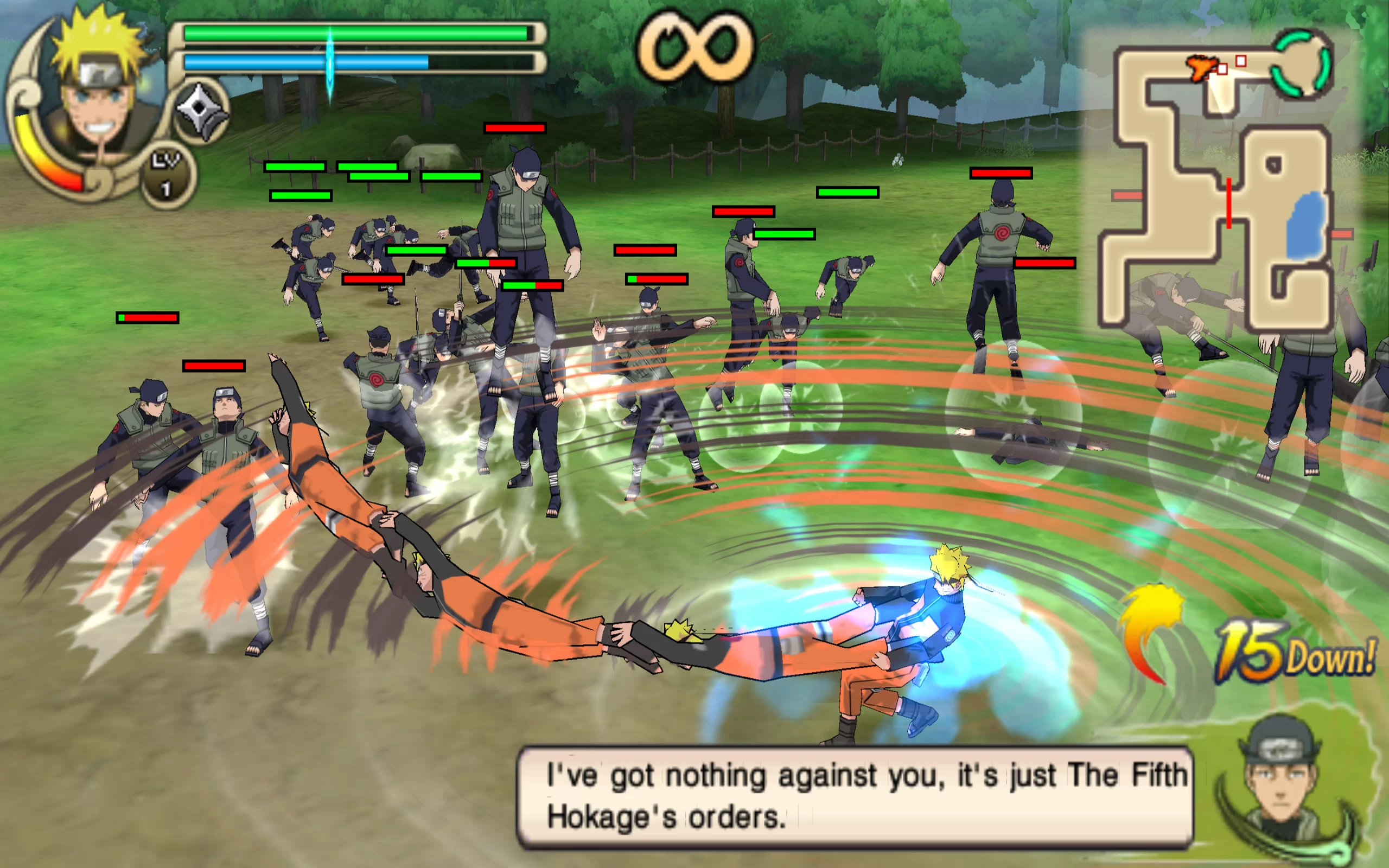 Naruto Shippuden: Ultimate Ninja Impact — скриншот 3
