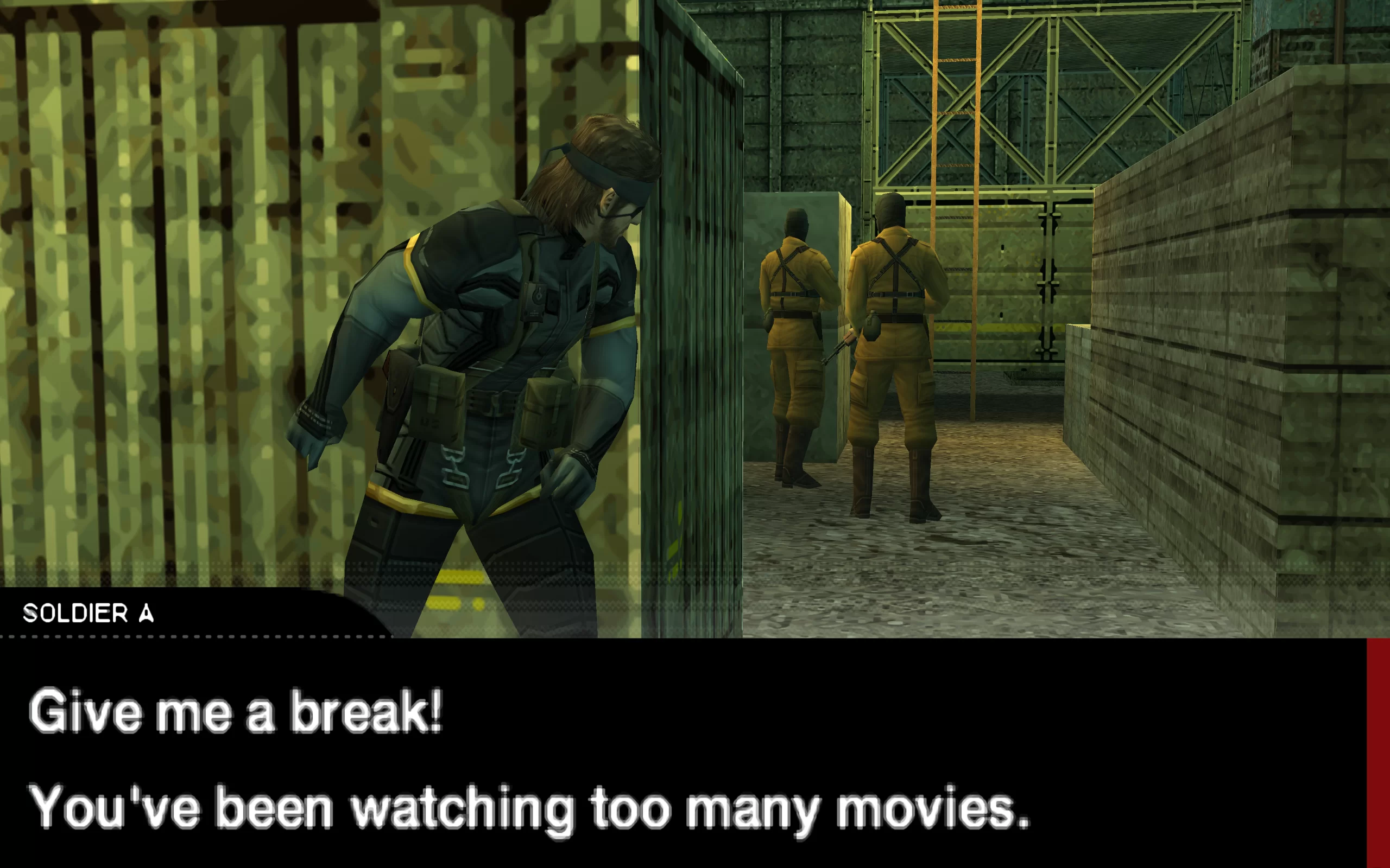 Metal Gear Solid: Portable Ops — скриншот 1