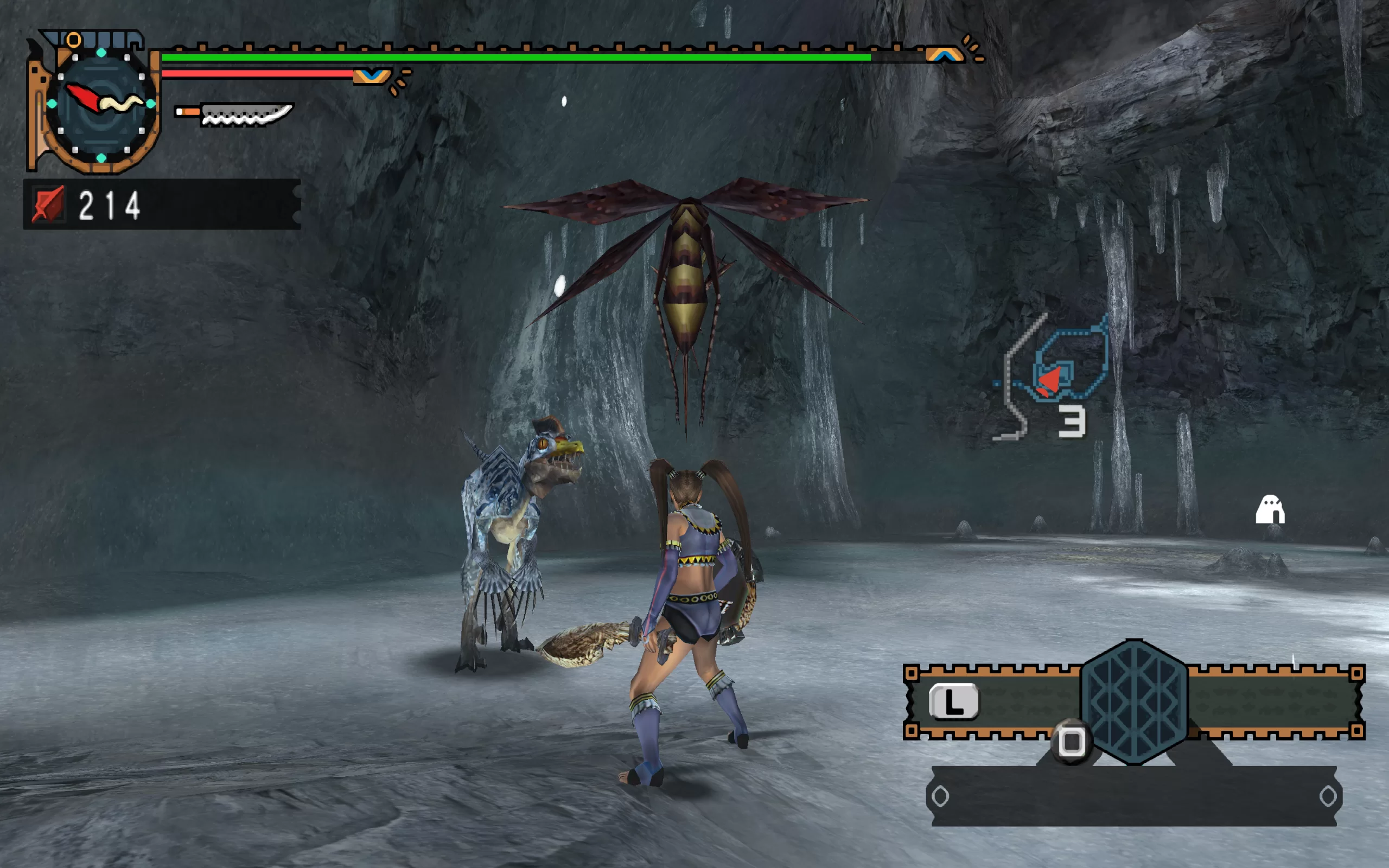 Monster Hunter Freedom Unite — скриншот 2