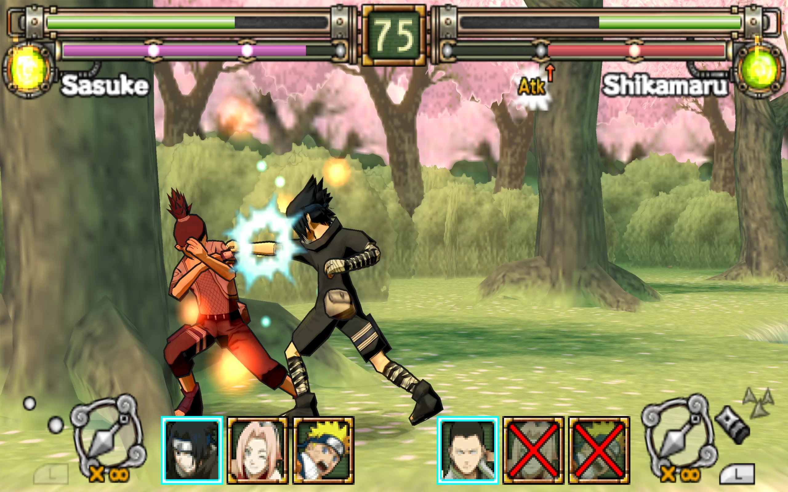 Naruto: Ultimate Ninja Heroes — скриншот 4