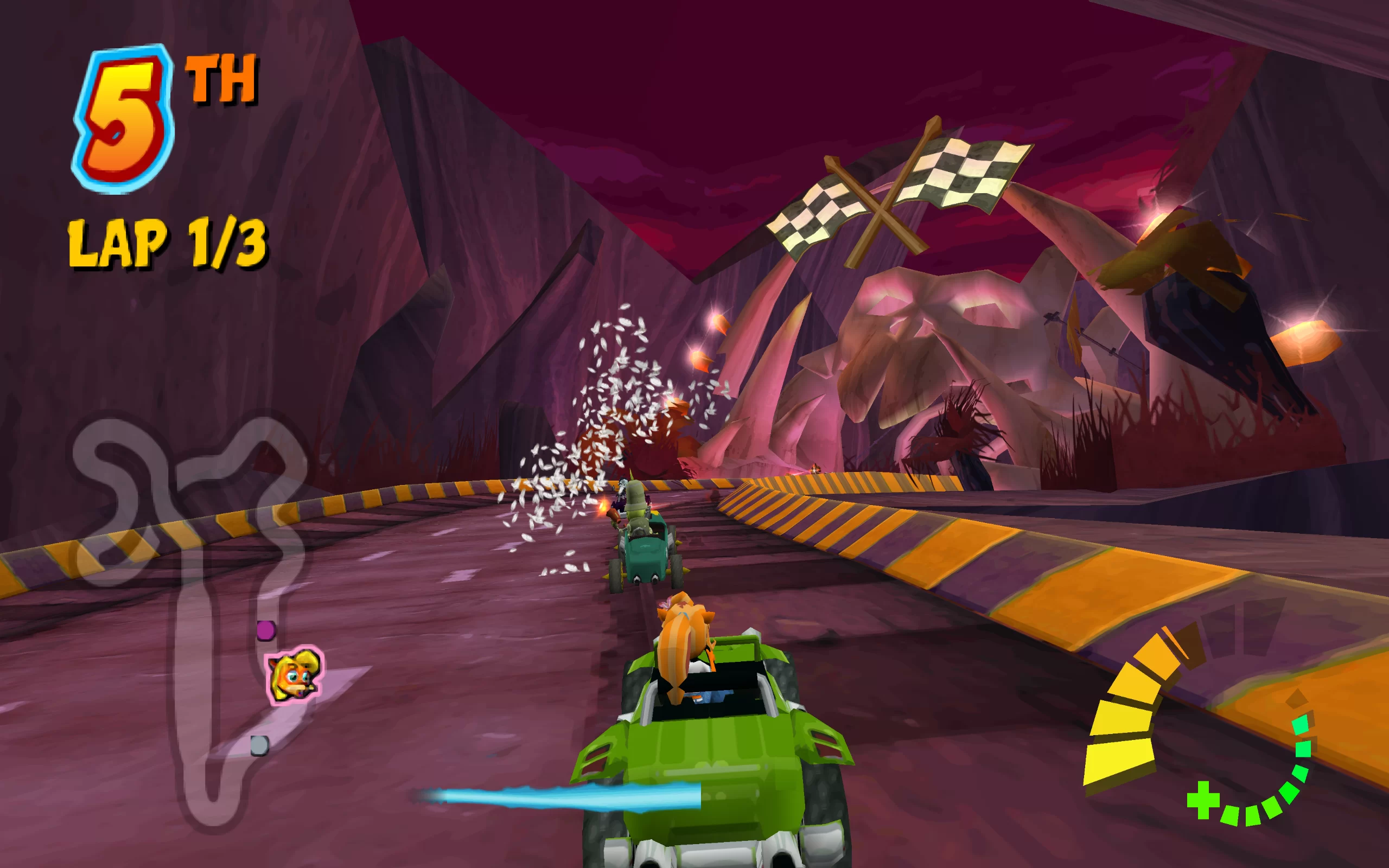 Crash Tag Team Racing — скриншот 2