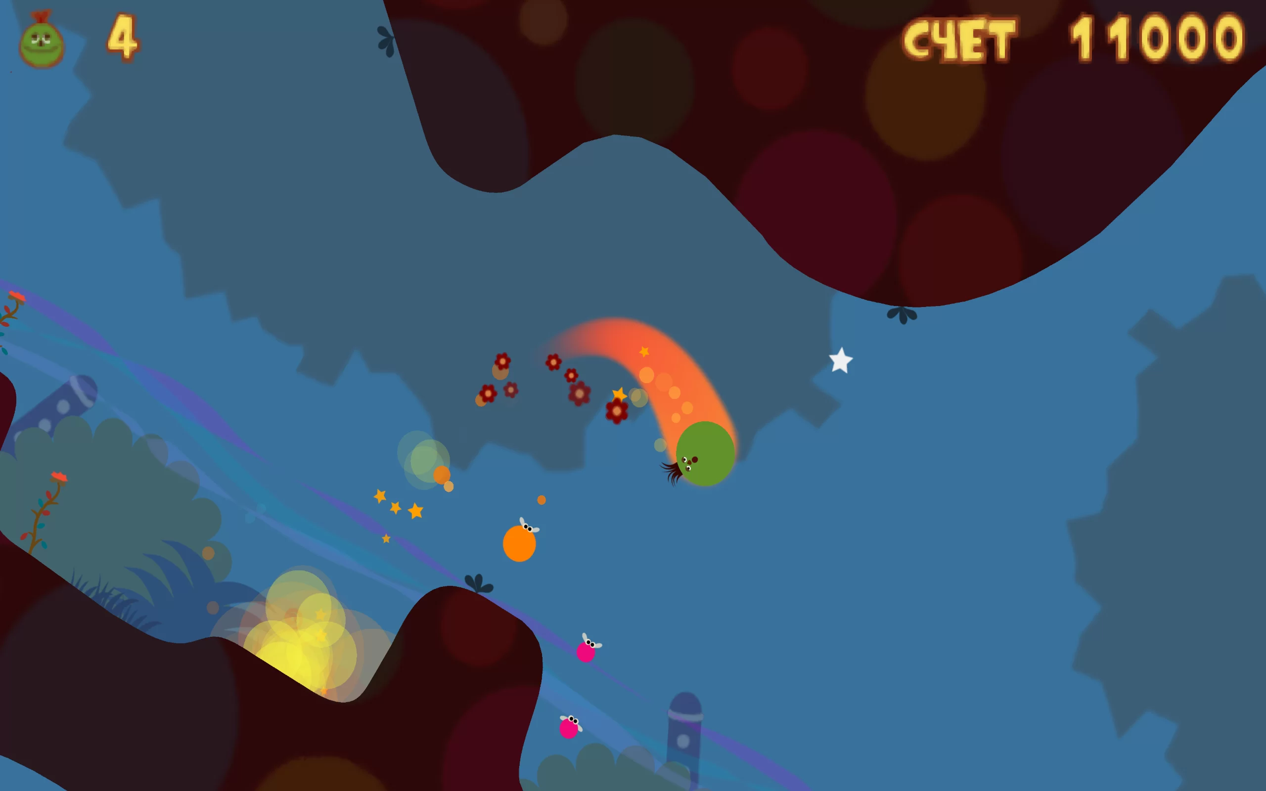 LocoRoco Midnight Carnival — скриншот 4