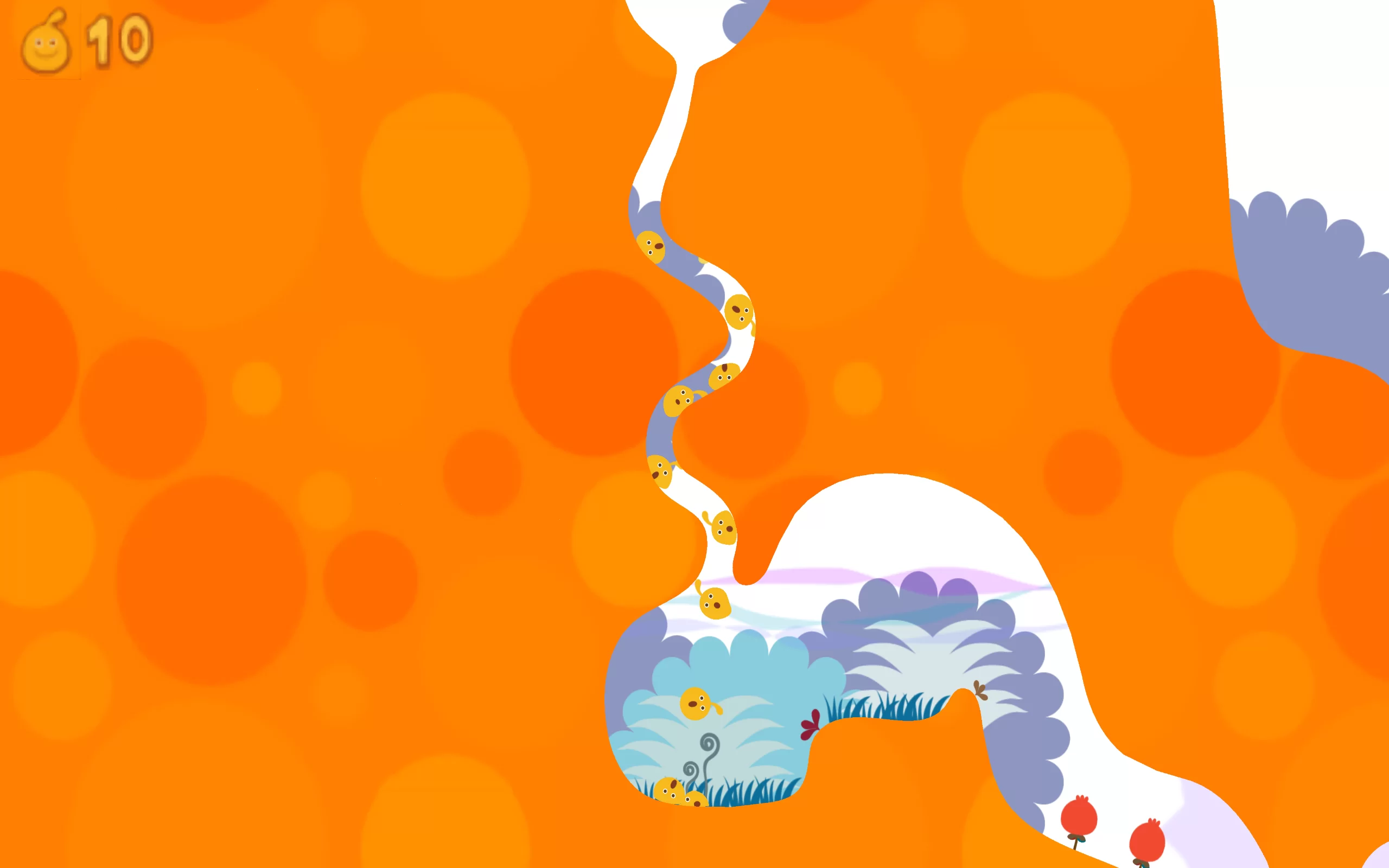 LocoRoco — скриншот 3