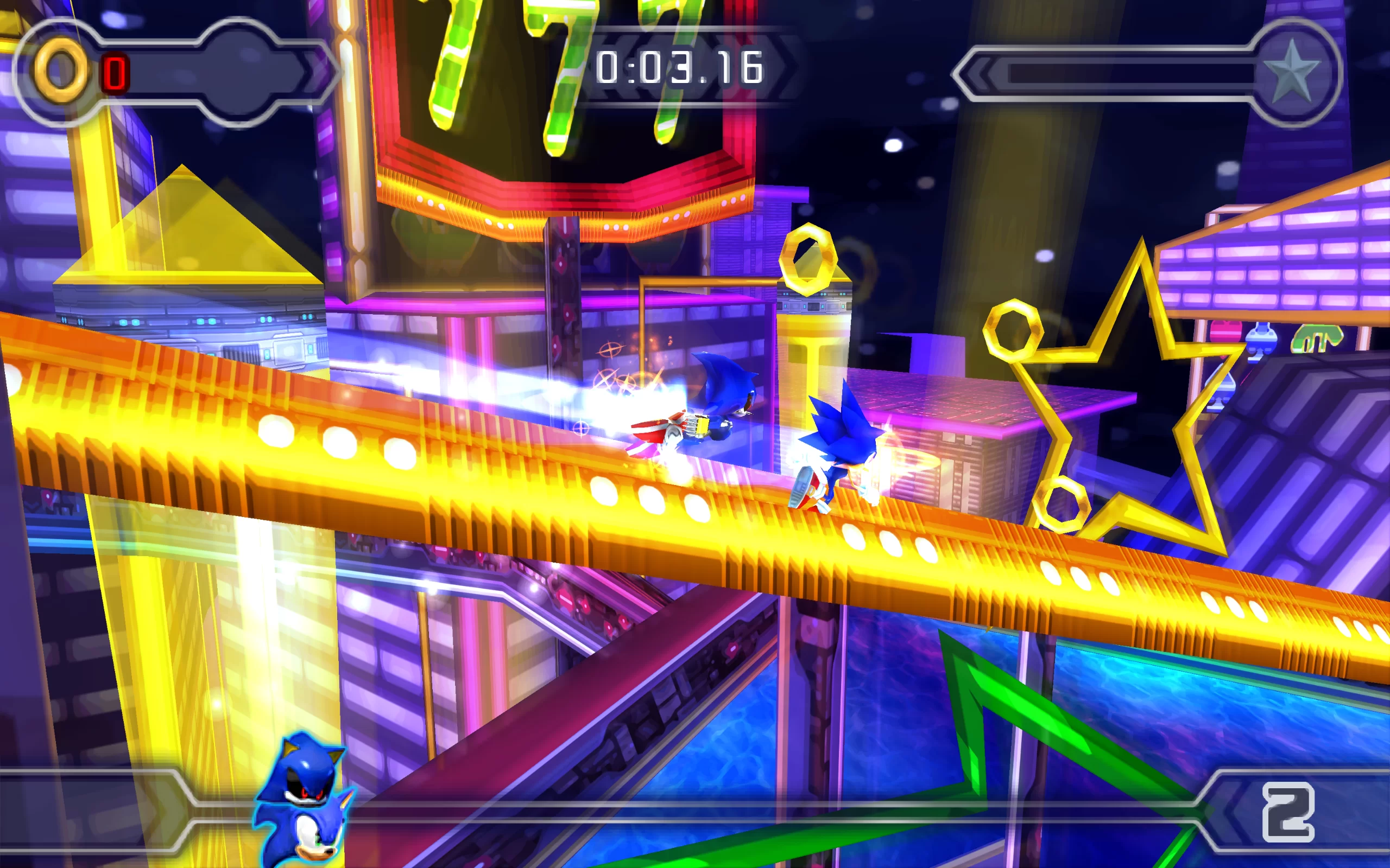 Sonic Rivals 2 — скриншот 2