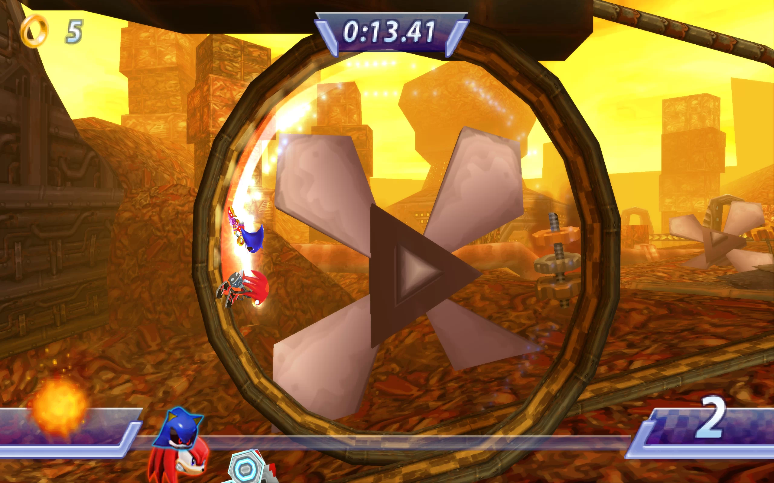 Sonic Rivals — скриншот 3
