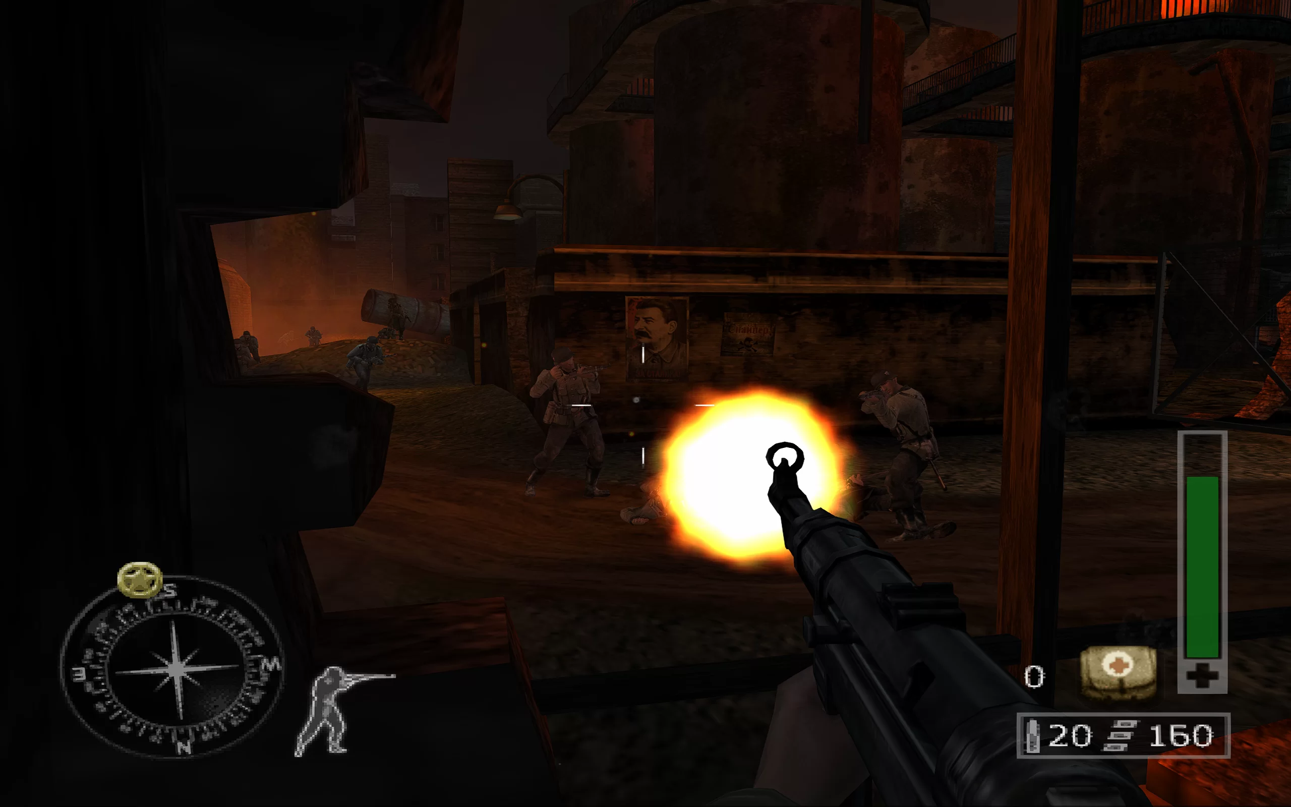 Call of Duty: Finest Hour — скриншот 1