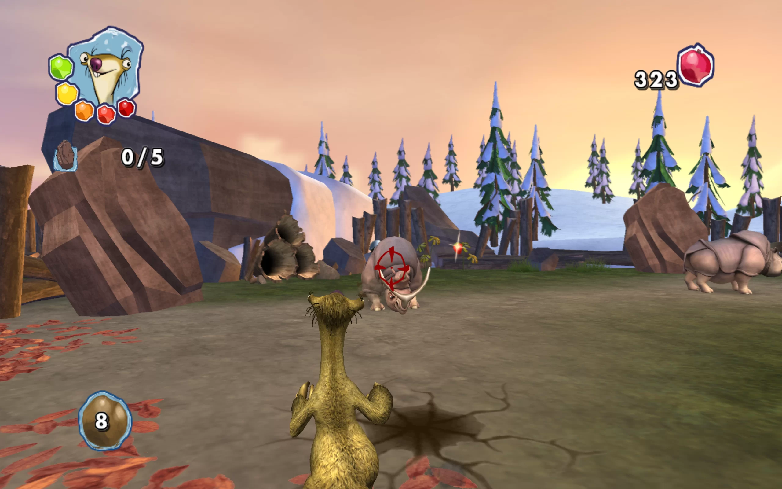 Ice Age 3: Dawn of the Dinosaurs — скриншот 3