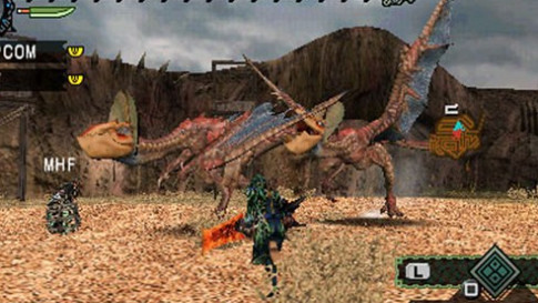 Monster Hunter Freedom — скриншот 3