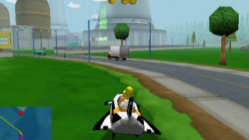 The Simpsons: Road Rage — скриншот 4