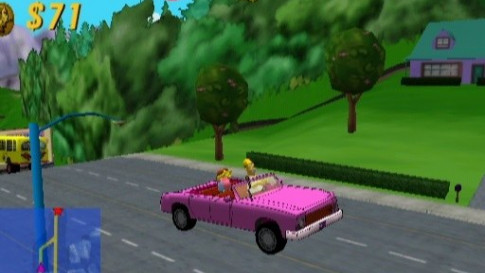 The Simpsons: Road Rage — скриншот 3
