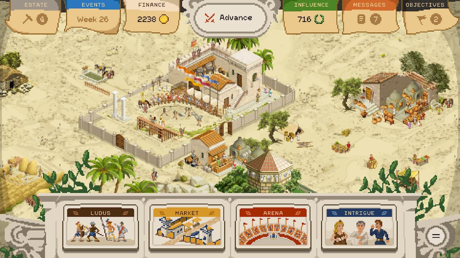 Gladiator Manager — скриншот 5