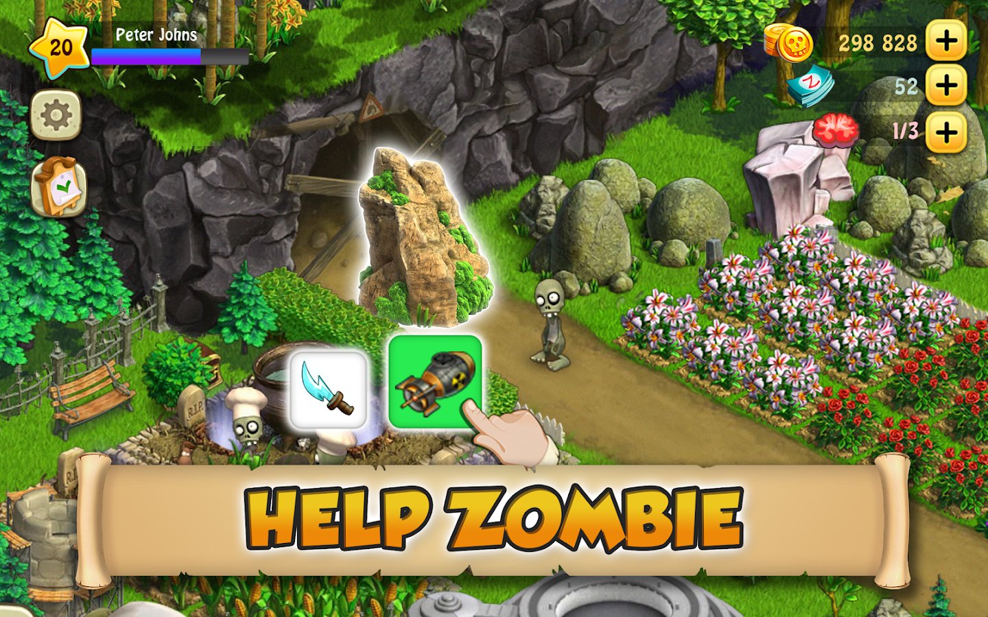 Zombie Castaways — скриншот 1