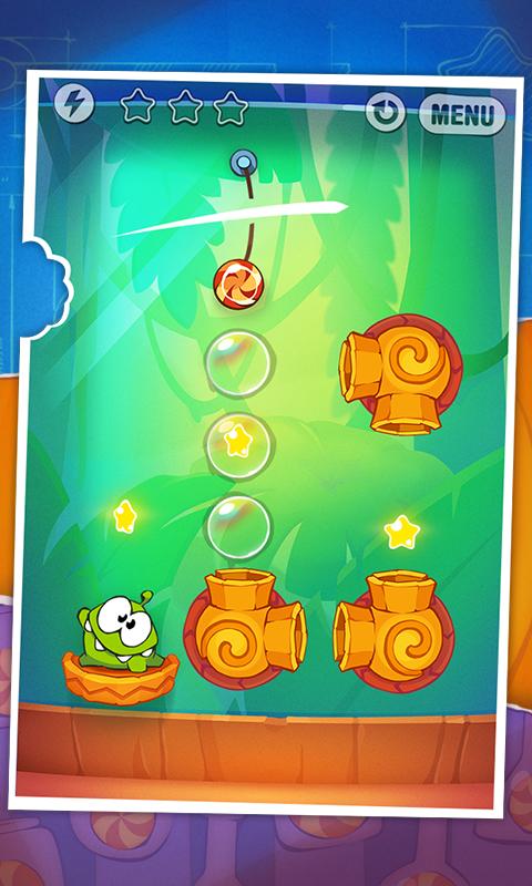 Cut the Rope: Experiments — скриншот 1