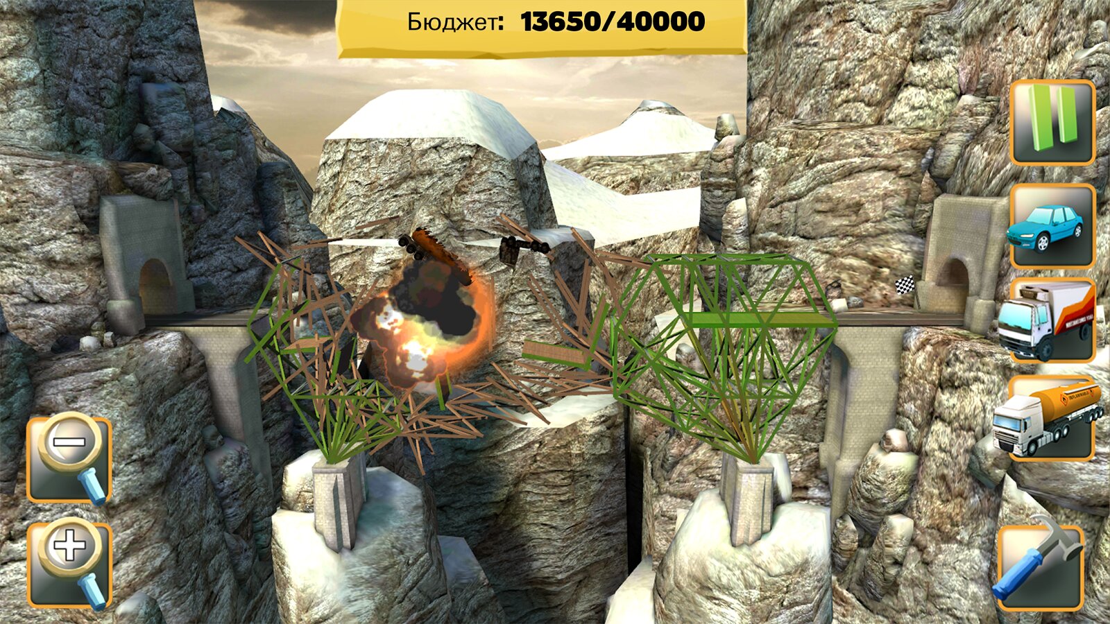 Bridge Constructor — скриншот 2