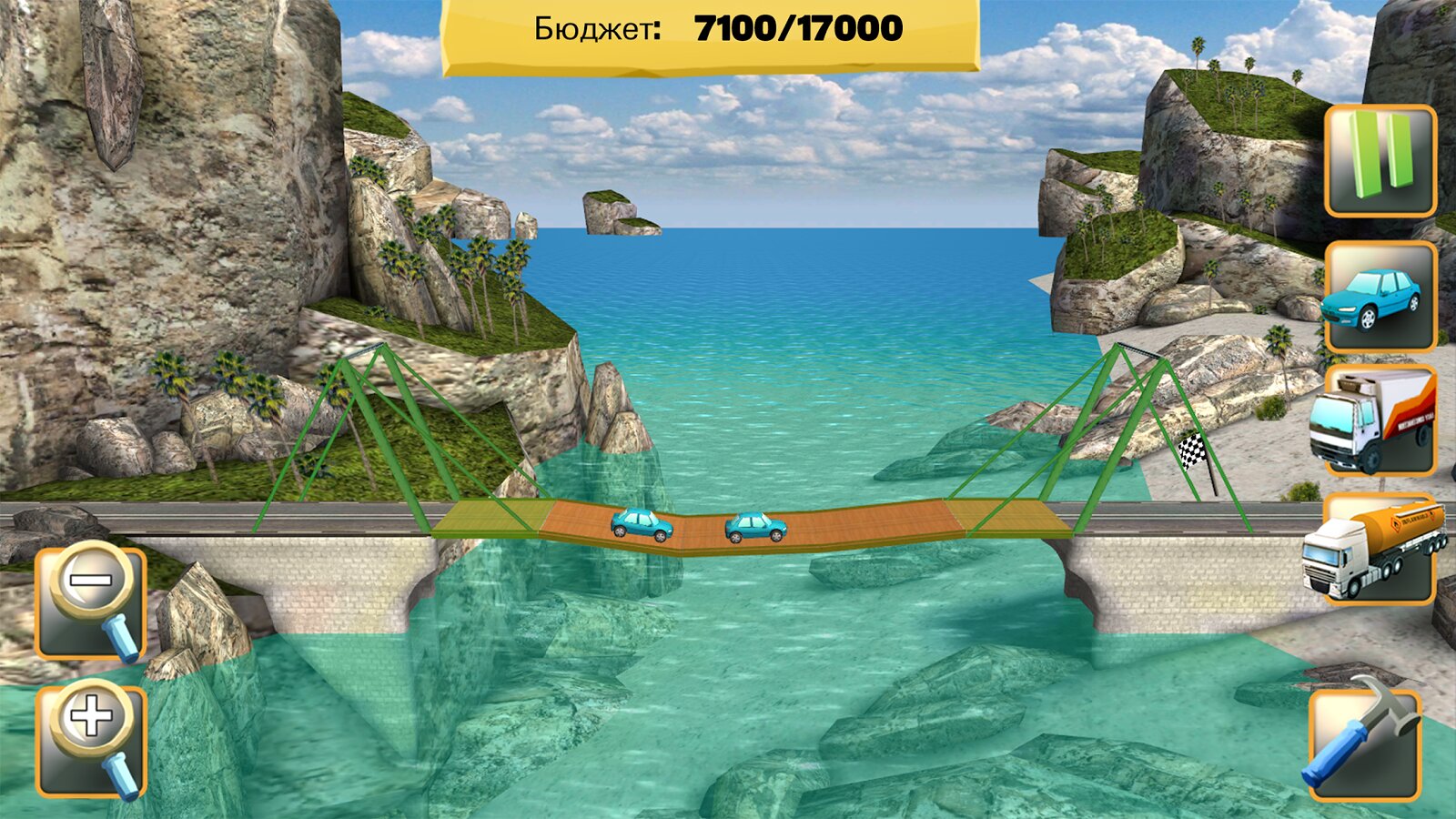 Bridge Constructor — скриншот 4