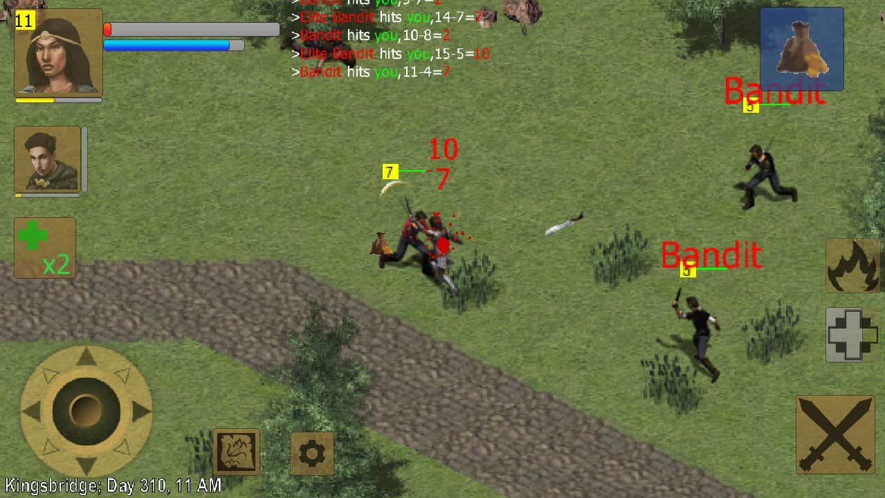 Exiled Kingdoms RPG — скриншот 4