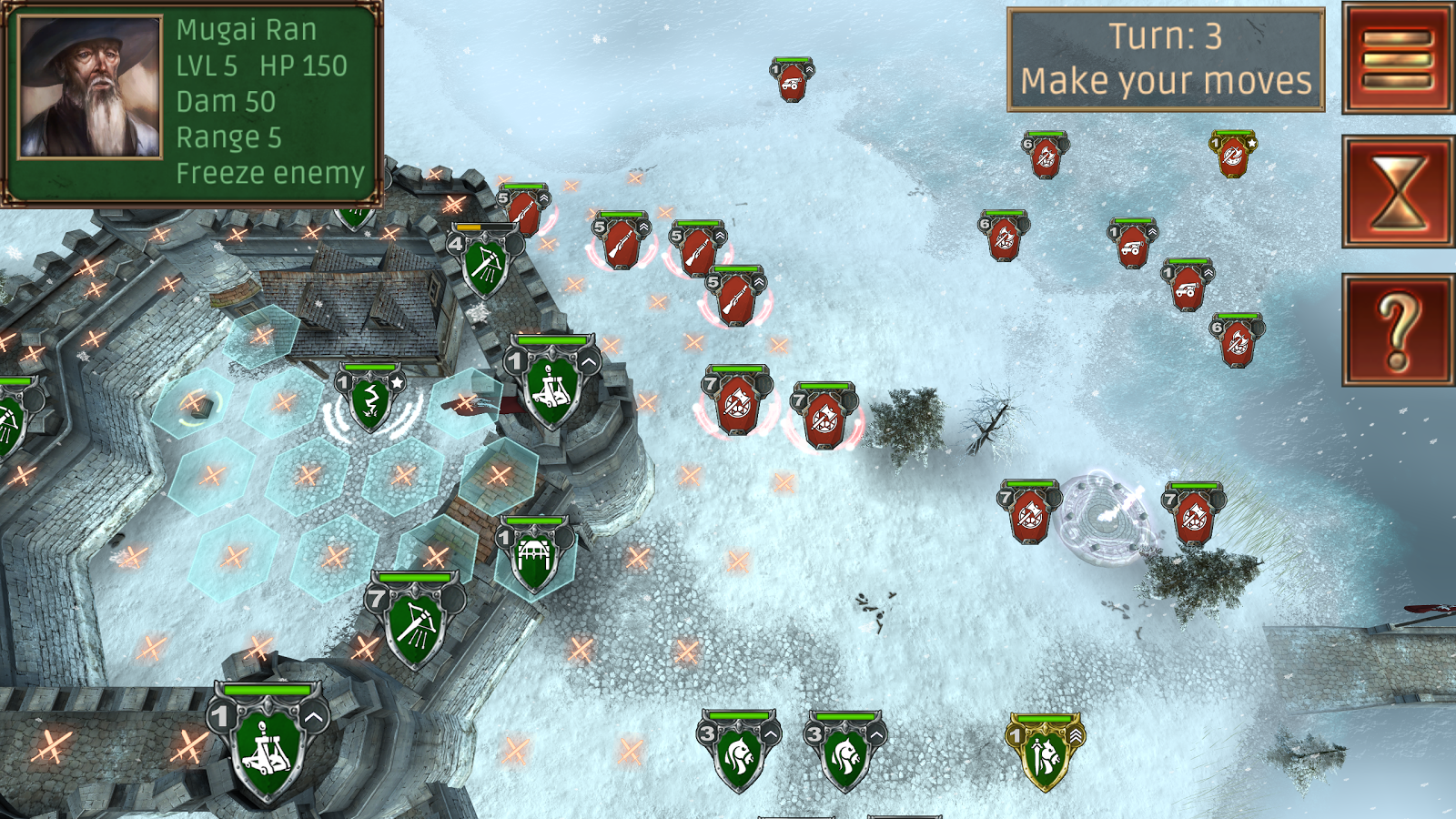 Hex Commander: Fantasy Heroes — скриншот 1