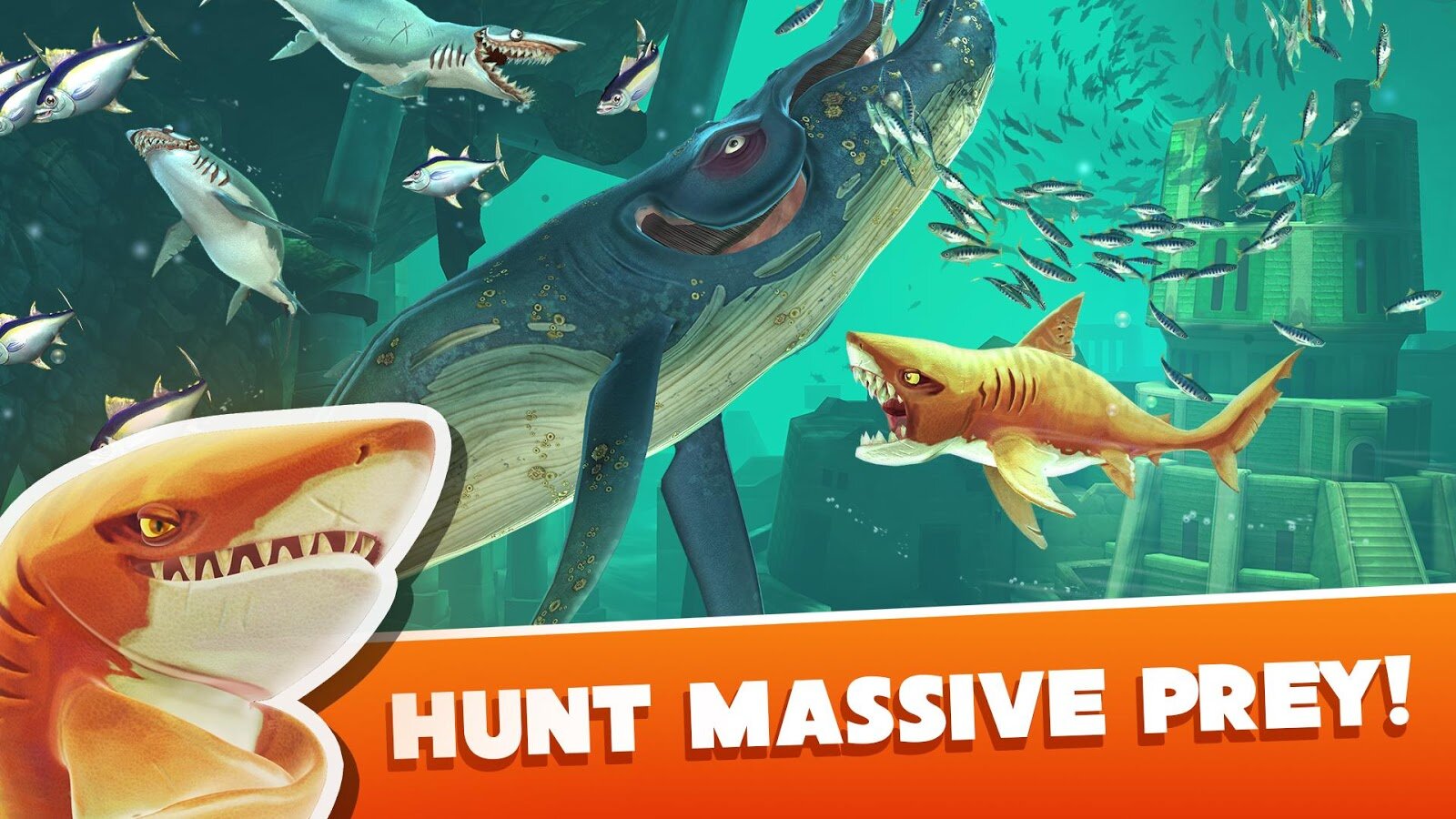 Hungry Shark Evolution — скриншот 3