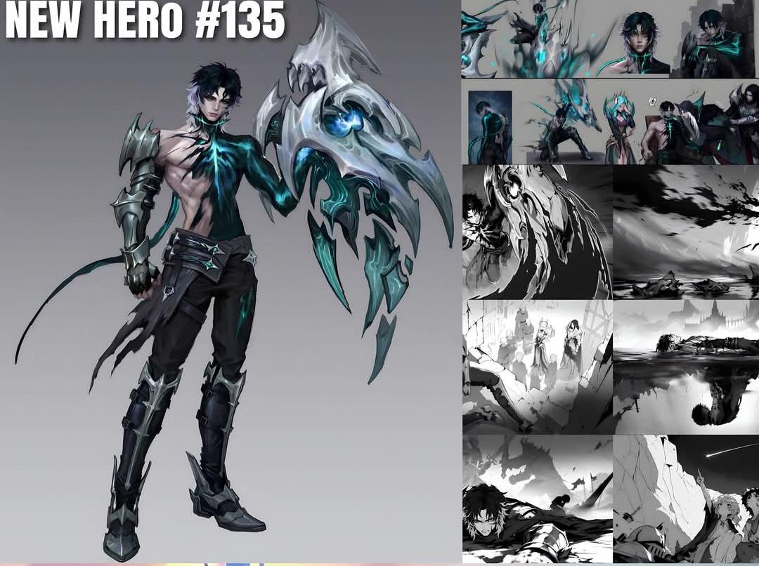 Концепт нового 135‑го героя в Mobile Legends: Bang Bang